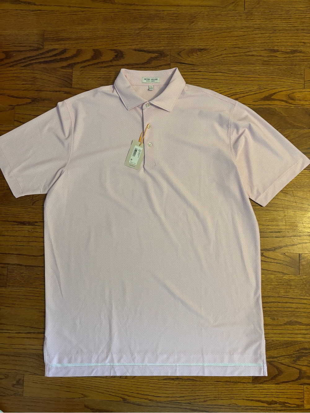 Peter Millar Light Pink Performance Polo